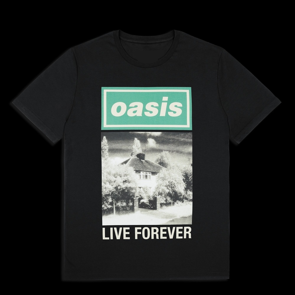 Oasis Live Forever Football Shirts Oasis 30th Anniversary